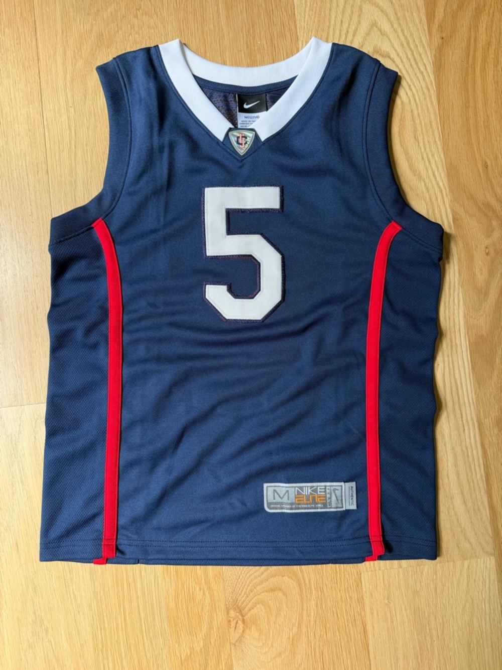 NIKE Elite 🏀 UCONN #5 Paige Bueckers Basketball Girls ⛹️‍♀️ Huskies Jersey